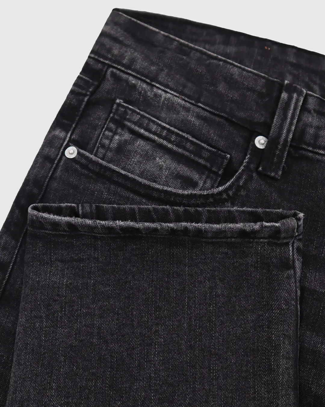 DEEN Black Faded Jeans – Slim Fit - Image 3
