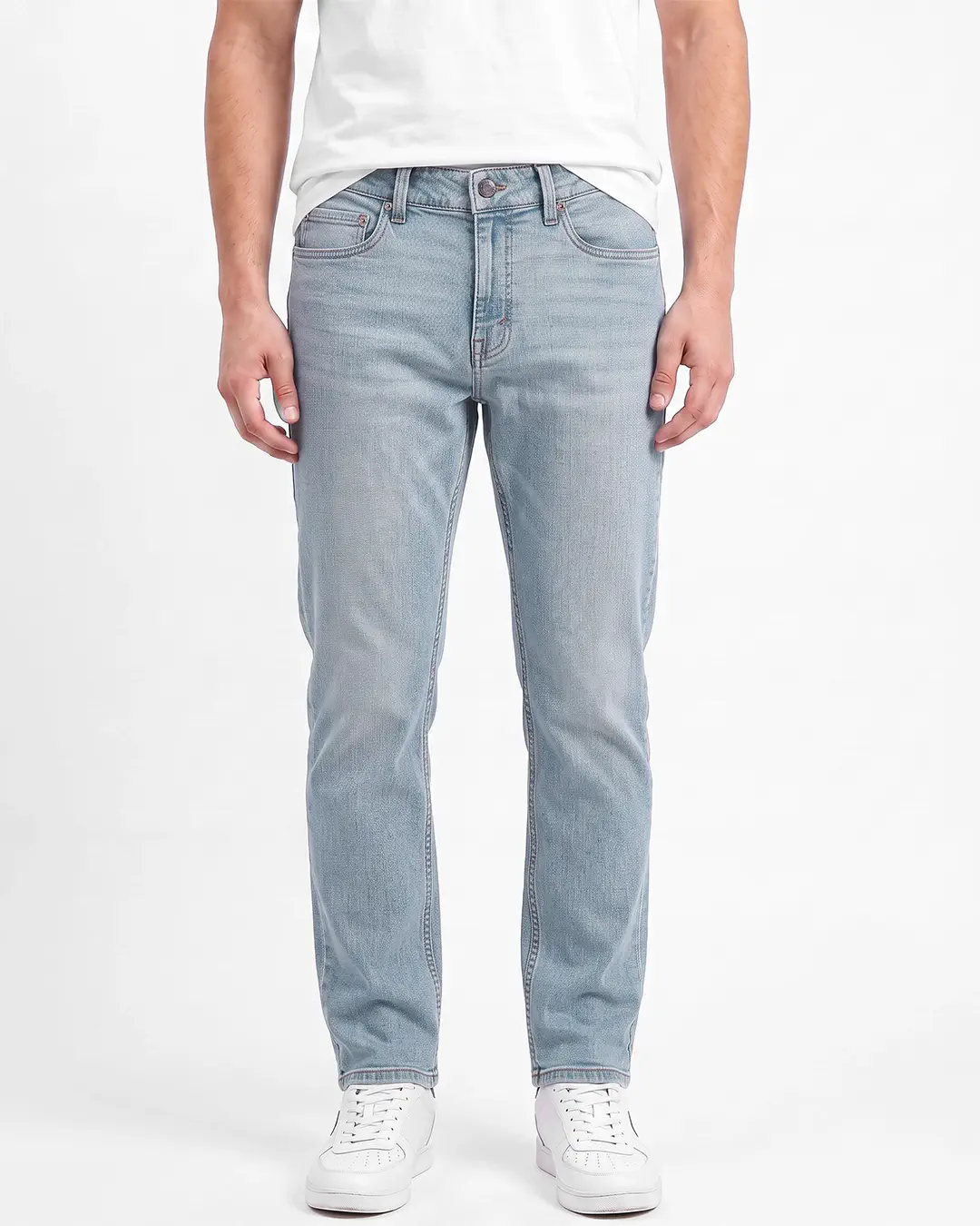 DEEN High-End Light Blue Jeans – Regular Fit - Image 2