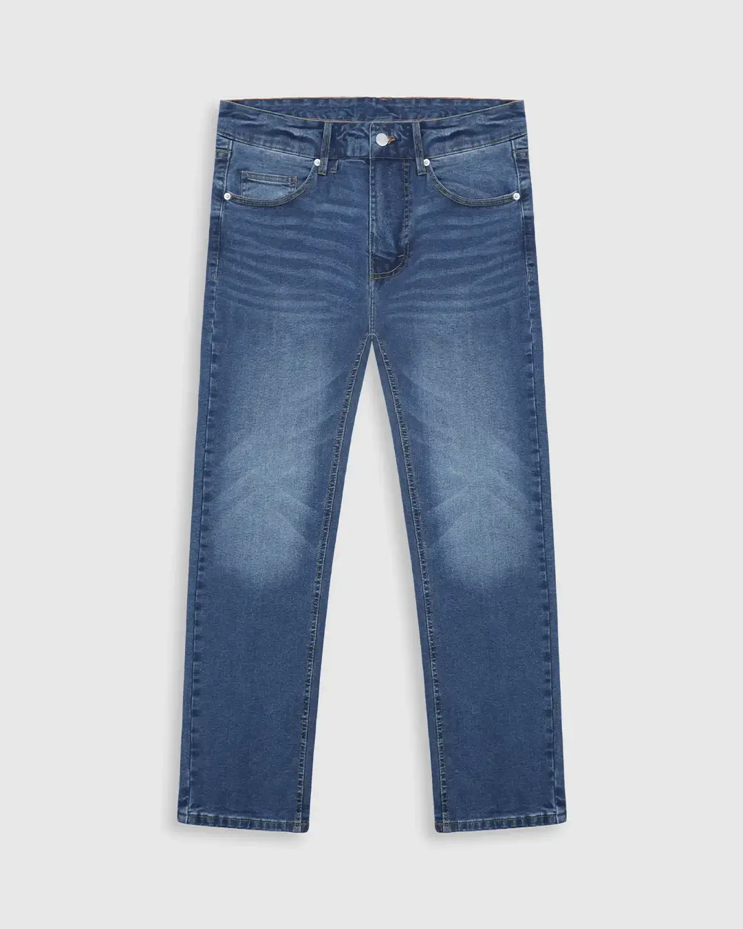 DEEN Mid Wash Blue Jeans – Regular Fit