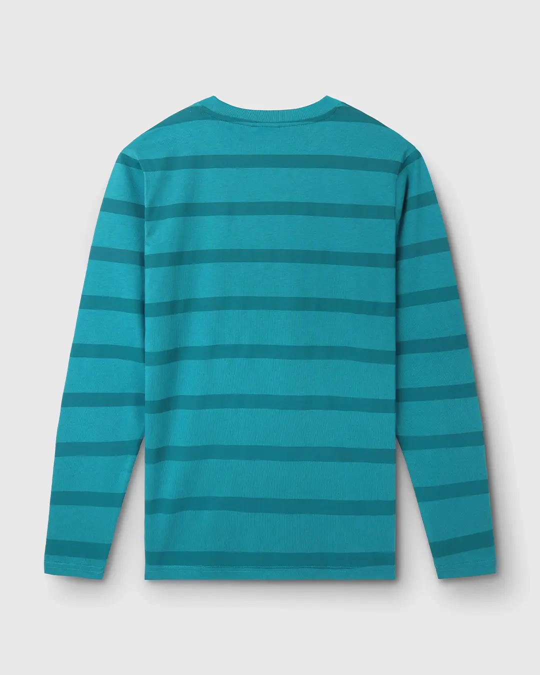 DEEN Full Sleeve Sea-Green Stripe T-shirt - Image 2