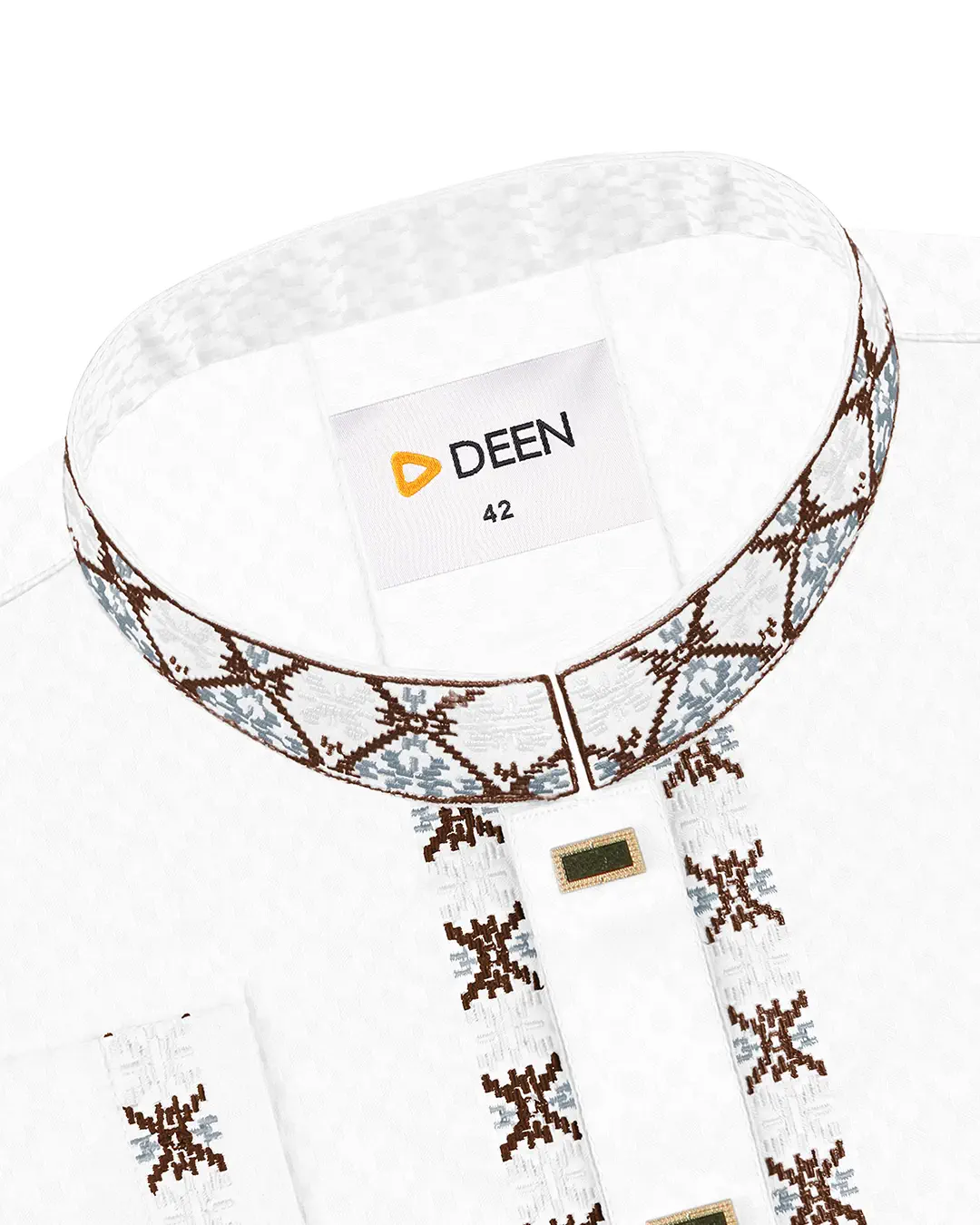 DEEN Embroidered Cotton Panjabi - Image 3