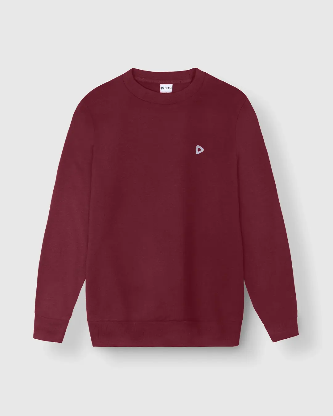 DEEN Maroon Sweatshirt in French-Terry