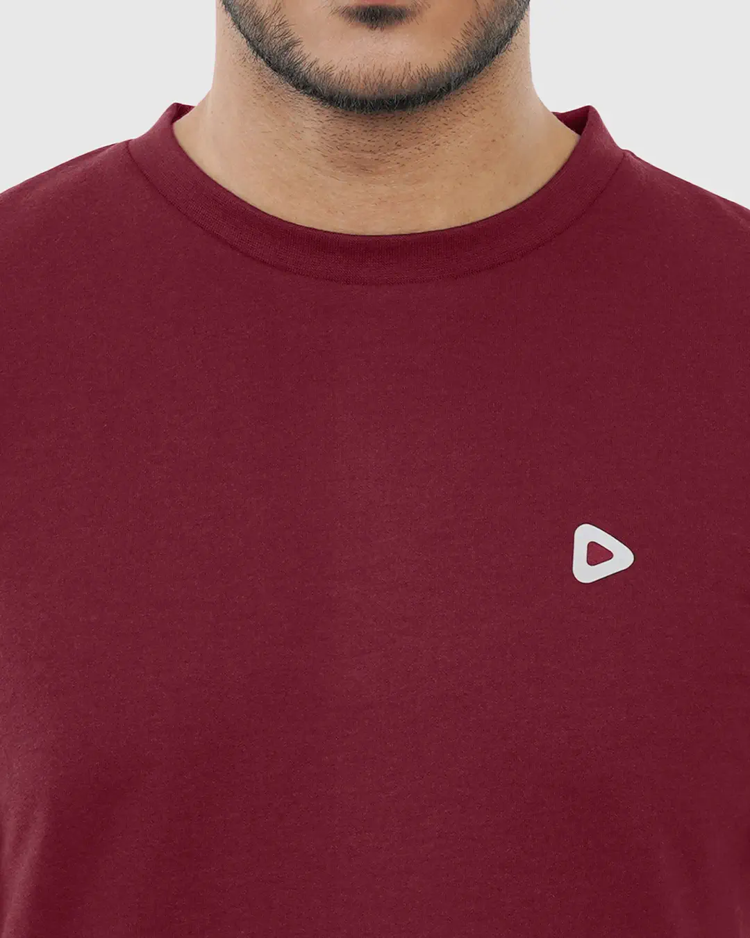 DEEN Maroon Sweatshirt in French-Terry - Image 4