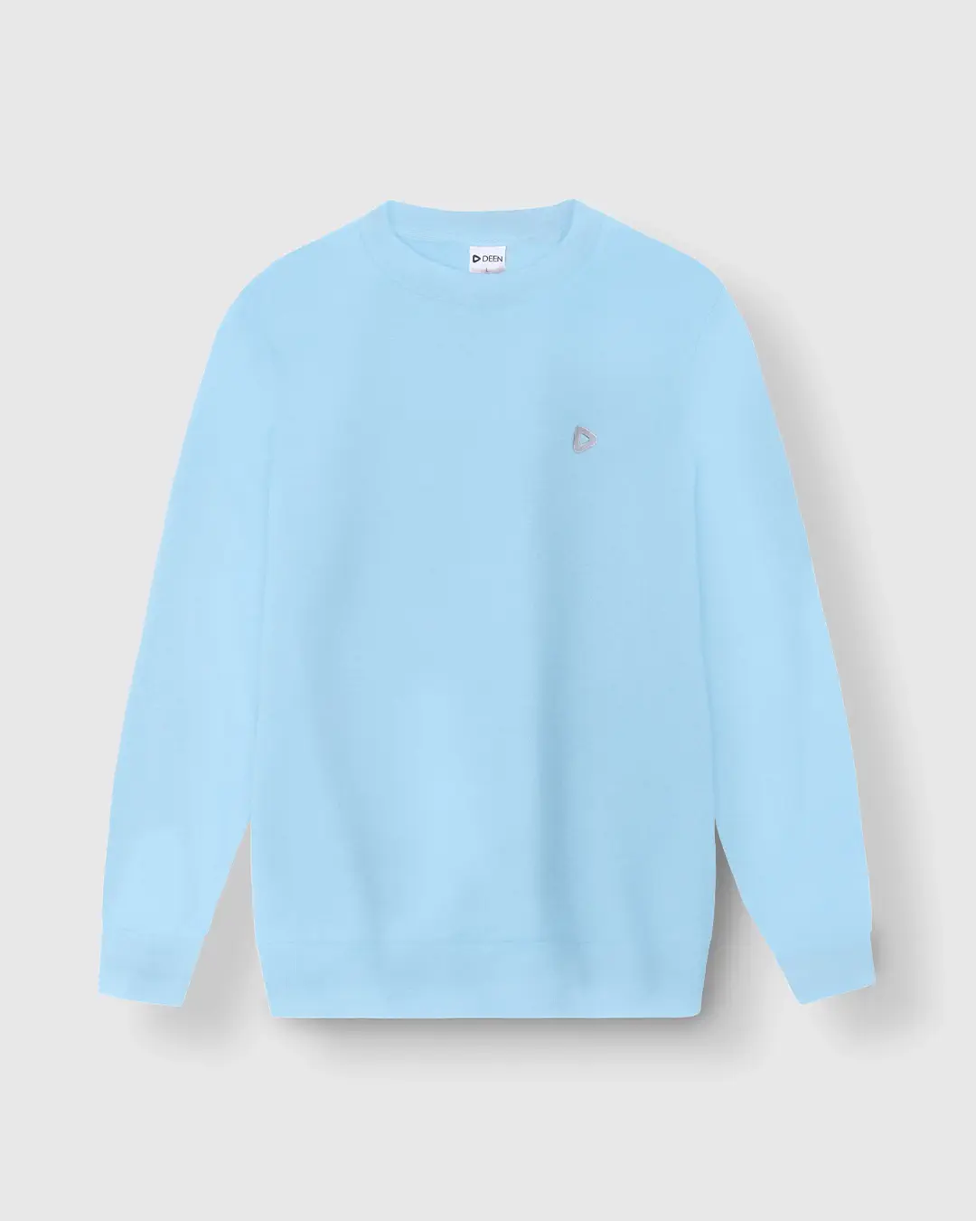 DEEN Sky Blue Sweatshirt in French-Terry