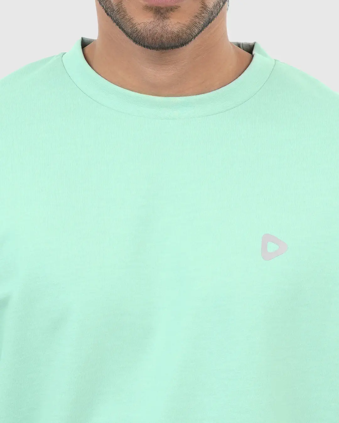 DEEN Teal Sweatshirt in French-Terry - Image 4