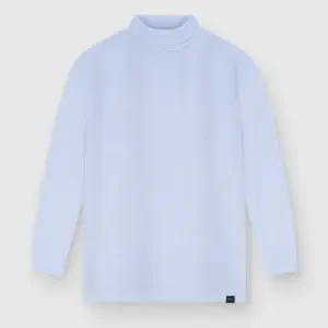 DEEN Sky Blue Full Sleeve Turtleneck T-shirt
