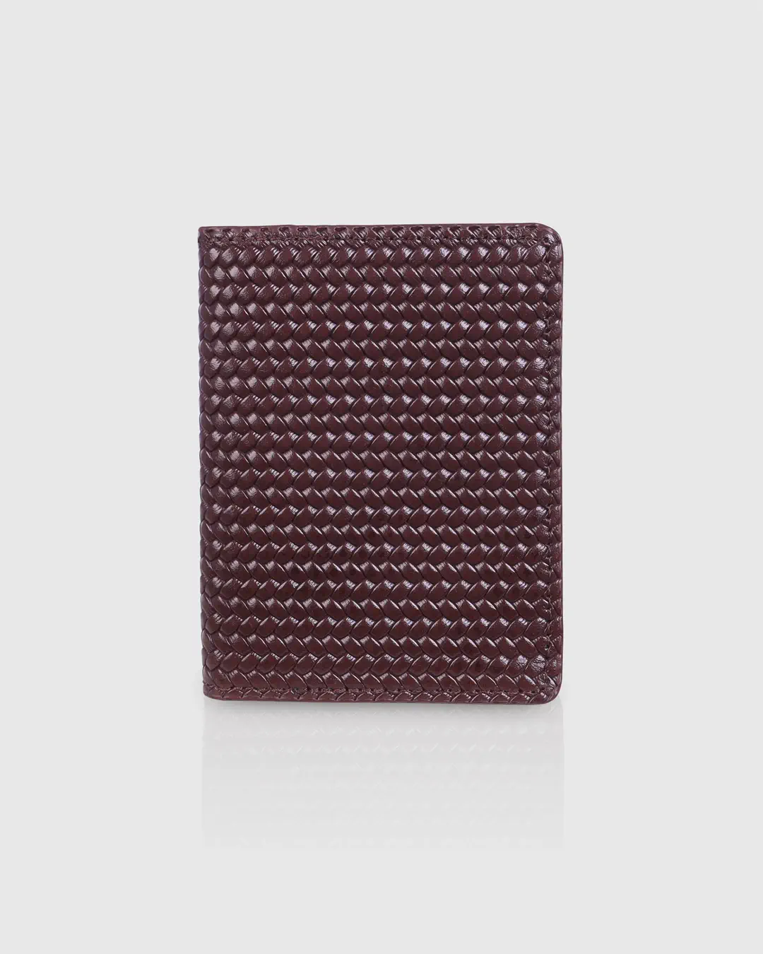 DEEN Compact Genuine Leather Card Holder