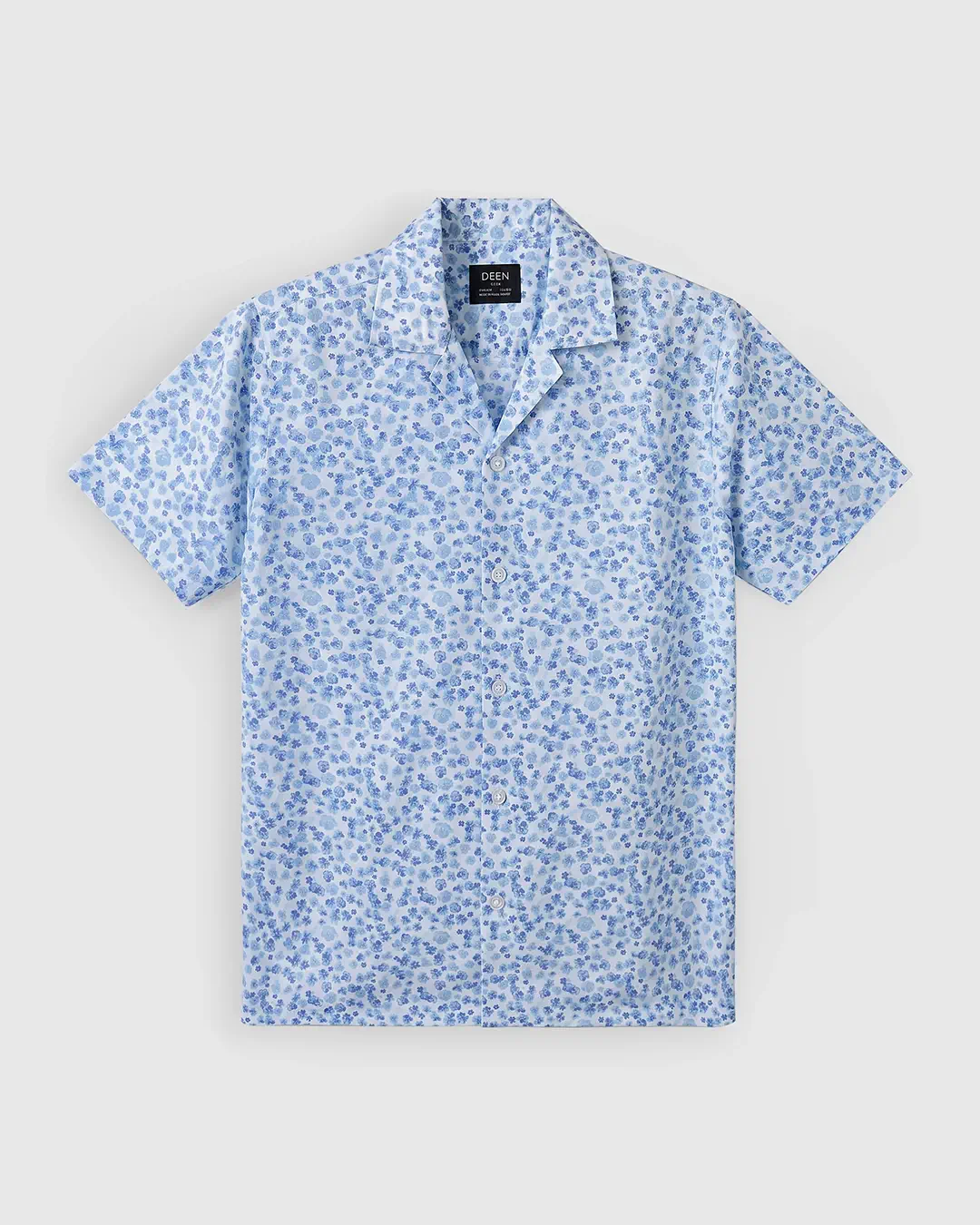 DEEN Floral Cuban Collar Shirt