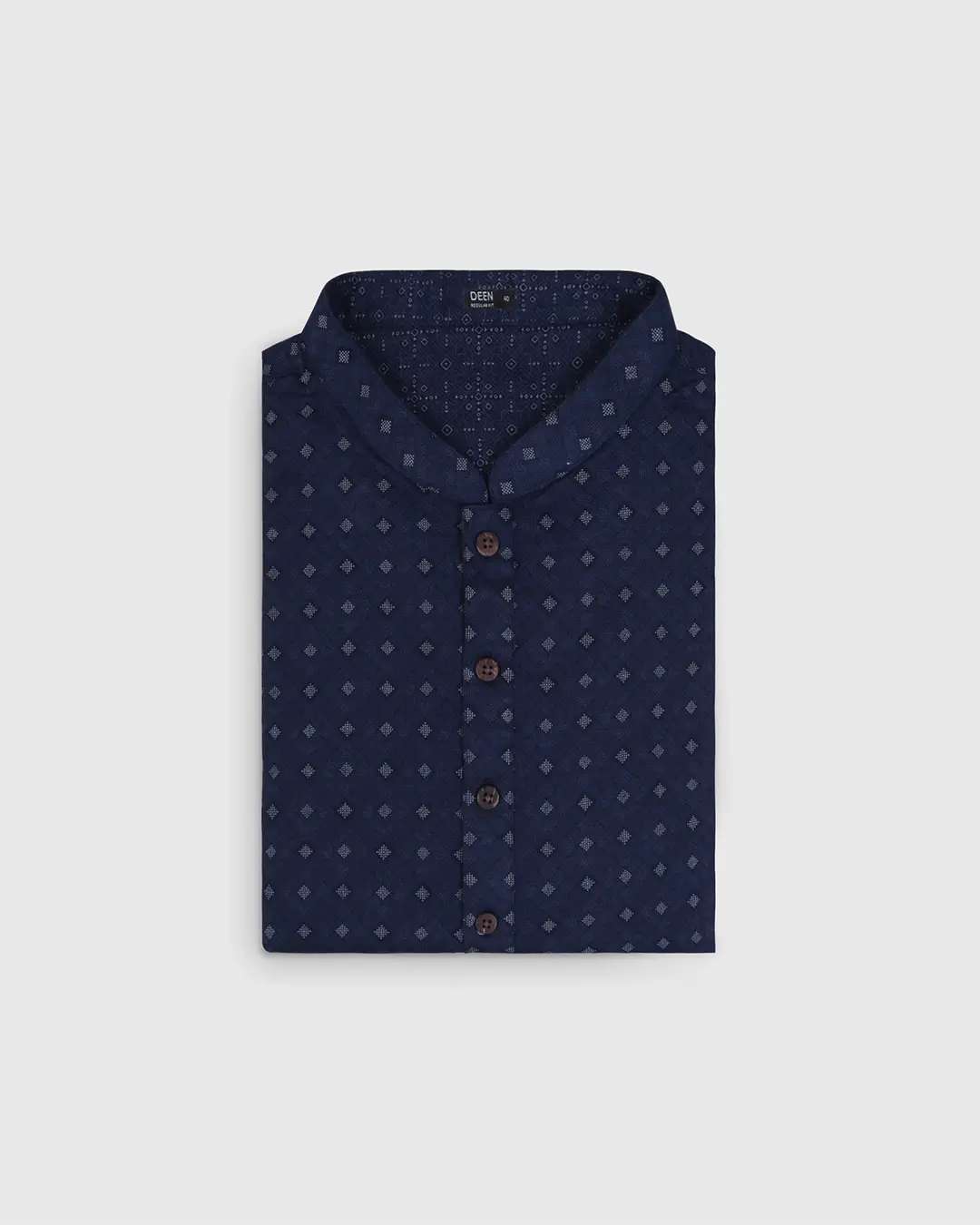 DEEN Motif Printed Semi Formal Panjabi