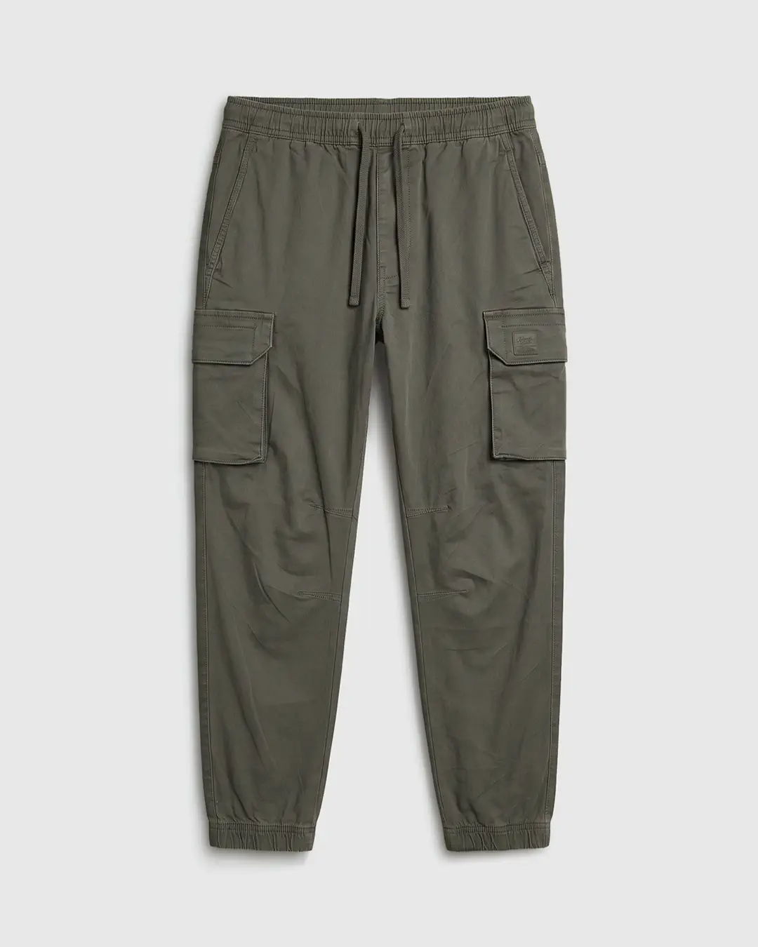 Pull & Bear Cargo Trouser in Olive