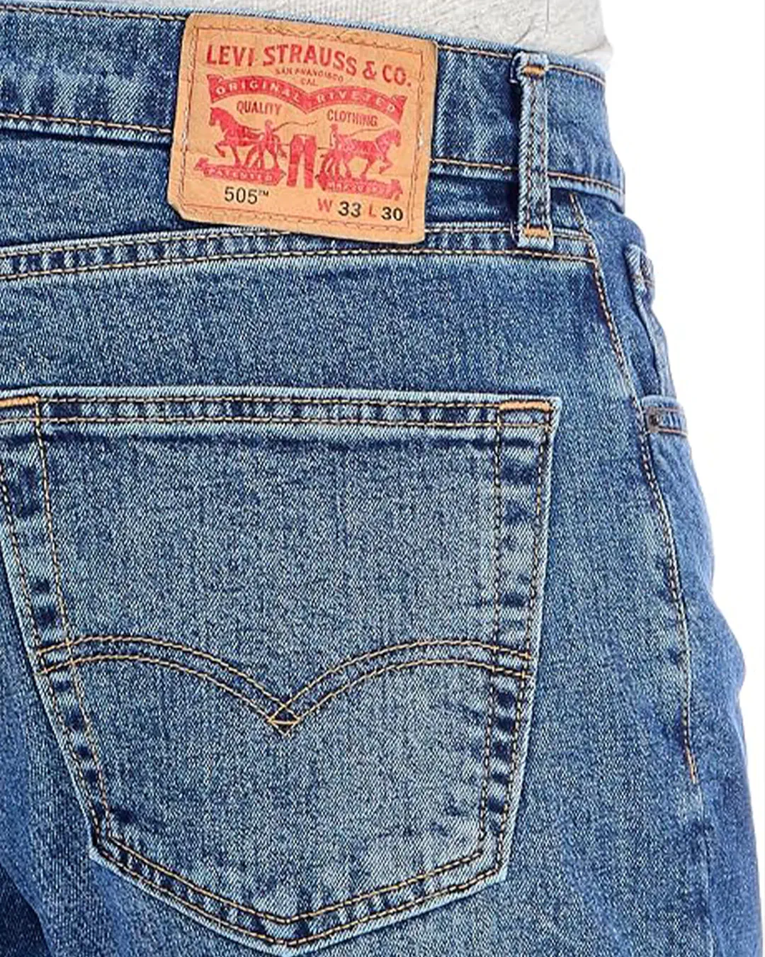Levi's 505 Stretch Jeans - Regular Fit - Image 4