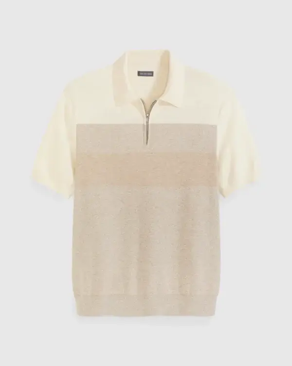 VAN HEUSEN Sweater Zip Polo